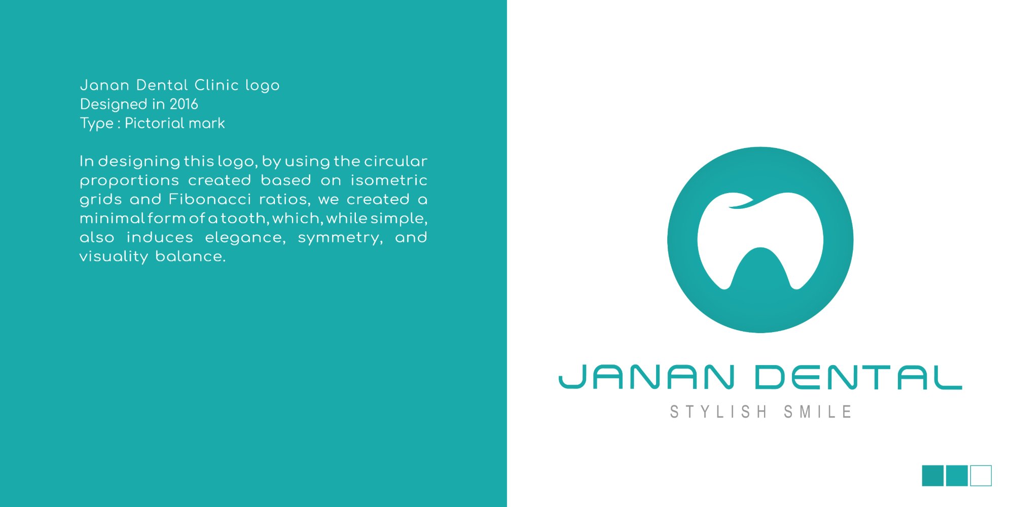 Janan Dental clinic logo, 2016